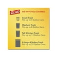 thumbnail image 4 of OdorShield Tall Kitchen Drawstring Bags 13 gal, 0.78 mil, 24" x 27.38", White, 240/Carton, 4 of 7