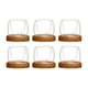 thumbnail image 2 of Tazas de café de vidrio, tazas de café expreso, tazas para beber, taza de vidrio de doble capa para cocina, 2 of 9