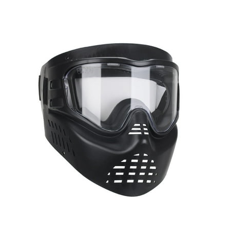 Gen X Global X-VSN Paintball Mask - Black (Best Fogless Paintball Mask)