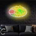 thumbnail image 3 of C-CRAFT Gyoza Neon Led Light Up 30 inch for Japanese Gyoza Restaurant Wall Decor, 3 of 5