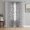 Ash Gray, variant on Sheer Curtains 96 Inches Long 2 Panels Set for Living Room, Turquoise Gray Sheep Skin Semi Sheer Curtains for Windows, Ombre Farmhouse Animal Print Voile Window Treatments Rod Pocket Curtain