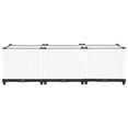 thumbnail image 4 of Cama de jardín elevada VidaXL, elegante, blanca, 120 x 40 x 38 cm, polipropileno, 4 of 9