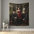 thumbnail image 6 of The Vampire Diaries Tapestry Wall Hanging Wall Art Decor Wall Tapestry for Living Room Bedroom Dorm 40x60 Inch, 6 of 8