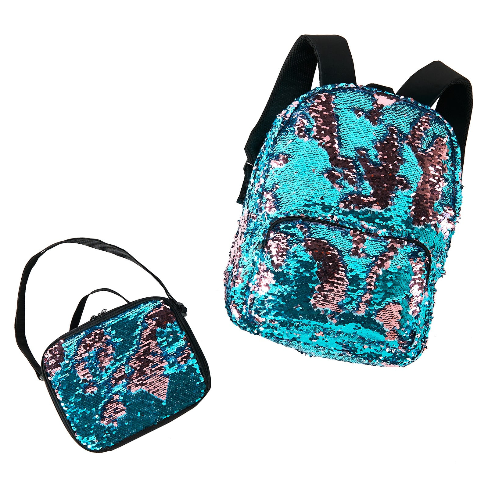 frozen sequin lunch bag
