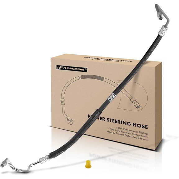 A-Premium Power Steering Pressure Hose Line Assembly Compatible with Ford Mustang 1999 2000 2001 V6 3.8L RWD