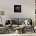 thumbnail image 3 of Stupell Industries Dark Carnation on Black Plants & Flowers Photography Wrapped Canvas Art Print Wall Art, 17 x 17, 3 of 8