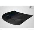 thumbnail image 5 of 2015-2023 Dodge Charger Carbon Creations Geo6ix Dritech Hellcat Look Hood - 1 Piece, 5 of 6
