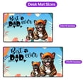 thumbnail image 5 of Best French Bulldog Dad Ever Happy Father's Day Desk Mat Full Keyboard Mouse Pad Dog Lover Gifts Large Mousepad - 02006, 5 of 5