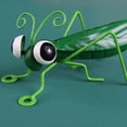 thumbnail image 5 of Yvsxxv Metal Grasshopper Figurine Yard Art Locust Lawn Ornament Mantis Hanging Wall Sculpture Decoration Set of 2, 5 of 7