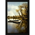 thumbnail image 2 of Thea Schrack 22x32 Black Modern Wood Framed Wall Art Titled - Lake Lodi III, 2 of 6