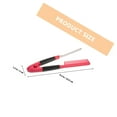 thumbnail image 2 of unbranded Comb Rosado Para Alisado De Con V Para Uso En Casa O Viaje Estilo, 2 of 8