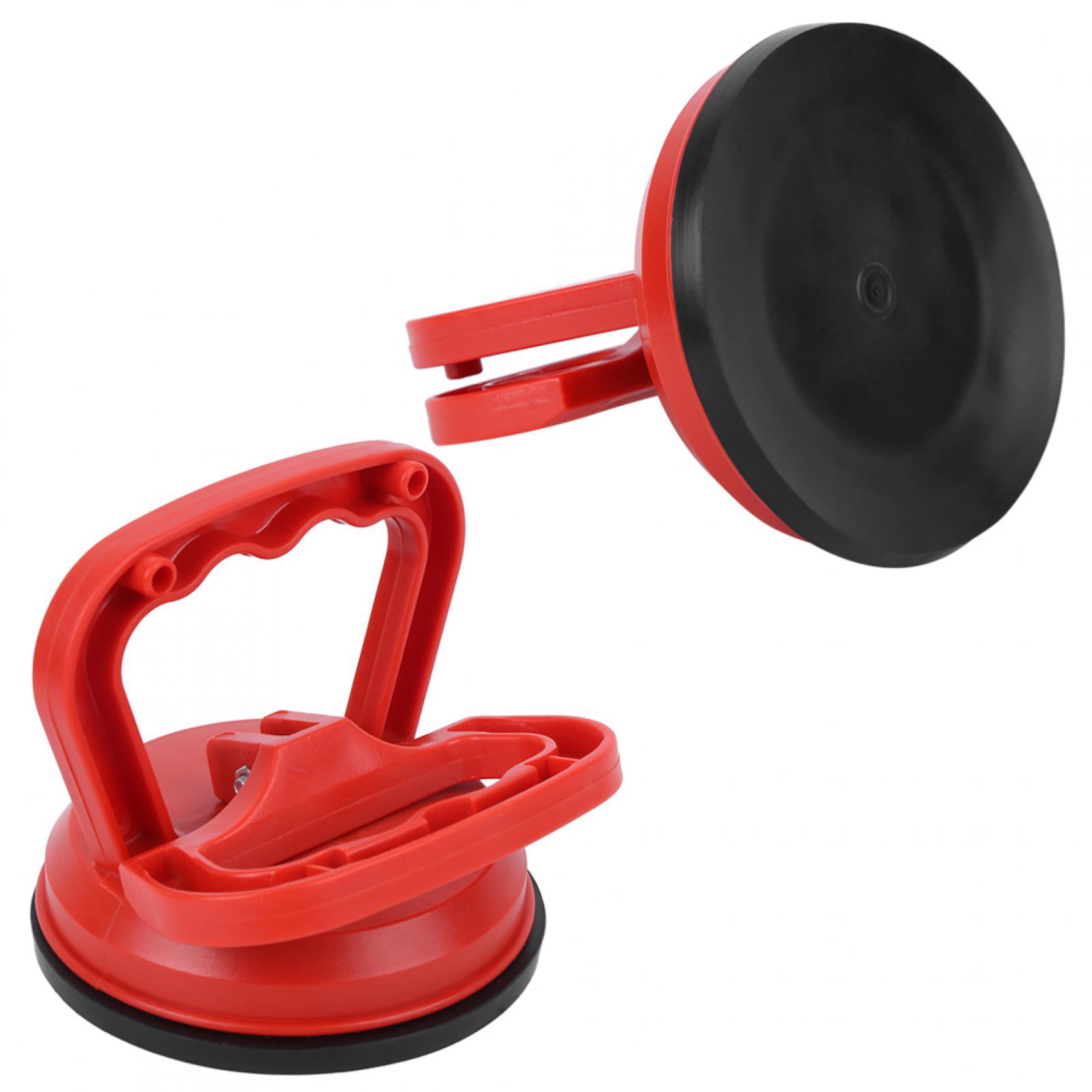 Household 30 KG Glass Lifter Durable Red Tile Suction Cup for Floors Door Puller Remover Tool Glass Plate Moving Kit 