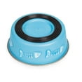 thumbnail image 4 of Stainless Steel Dog Dish Fun Print Feeding Bowls Non Slip Rubber Base (Large - Copper), 4 of 9