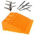 thumbnail image 3 of Multi Hole CNC Lathe Tool Drill Rack Saving Space Drill Bit Holder Drill Organizer Storage Box Milling Cutter Accessories Tap Reamer Turning Tool, 3 of 7