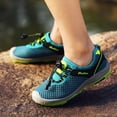 thumbnail image 6 of ZHOGXU Toddler Kids Girls Sneakers Non Slip Soft Sole Mesh Lightweight Breathable Sports Walking Running Shoes For Outdoor Activities,Sky Blue,11-11.5 Years, 6 of 9