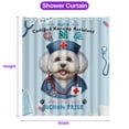 thumbnail image 5 of Just a Certified Nursing Assistant Cna Who Loves Her Bichon Frise Shower Curtain Bichons Dog Lovers Gifts Idea Waterproof Bathroom Bathtub Curtain - 00003, 5 of 5