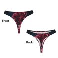 thumbnail image 3 of Fotbe Mesmerizing Pink Jellyfish Tanga Sin Costuras para Mujer con Estampado – Panties Invisibles, Transpirables y Cómodos para Uso Diario-X-Large, 3 of 6