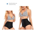 thumbnail image 5 of VBARHMQRT Female Swim Romper Swimsuits for Women 2 Piece Retro Polka Dot High Waist Bikini Set Two Piece Bathing Suit Wet Suit for Women Cold Water Swimming Maternity Swimwear Cover-Ups, 5 of 8