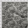 thumbnail image 4 of oneOone Polyester Spandex Gray Fabric Abstracts Sewing Craft Projects Fabric Prints By Yard 56 Inch Wide, 4 of 4