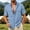 Sky Blue, variant on Men's UPF 50+ Fishing Shirts, Short Sleeve Sun Protection Cool Dry Button Down Outdoor Shirt, 3XL