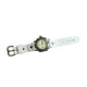 thumbnail image 5 of Reloj de pulsera de diseño retro a la moda para hombres y mujeres, correa ancha y cómoda. Blanco, 5 of 9