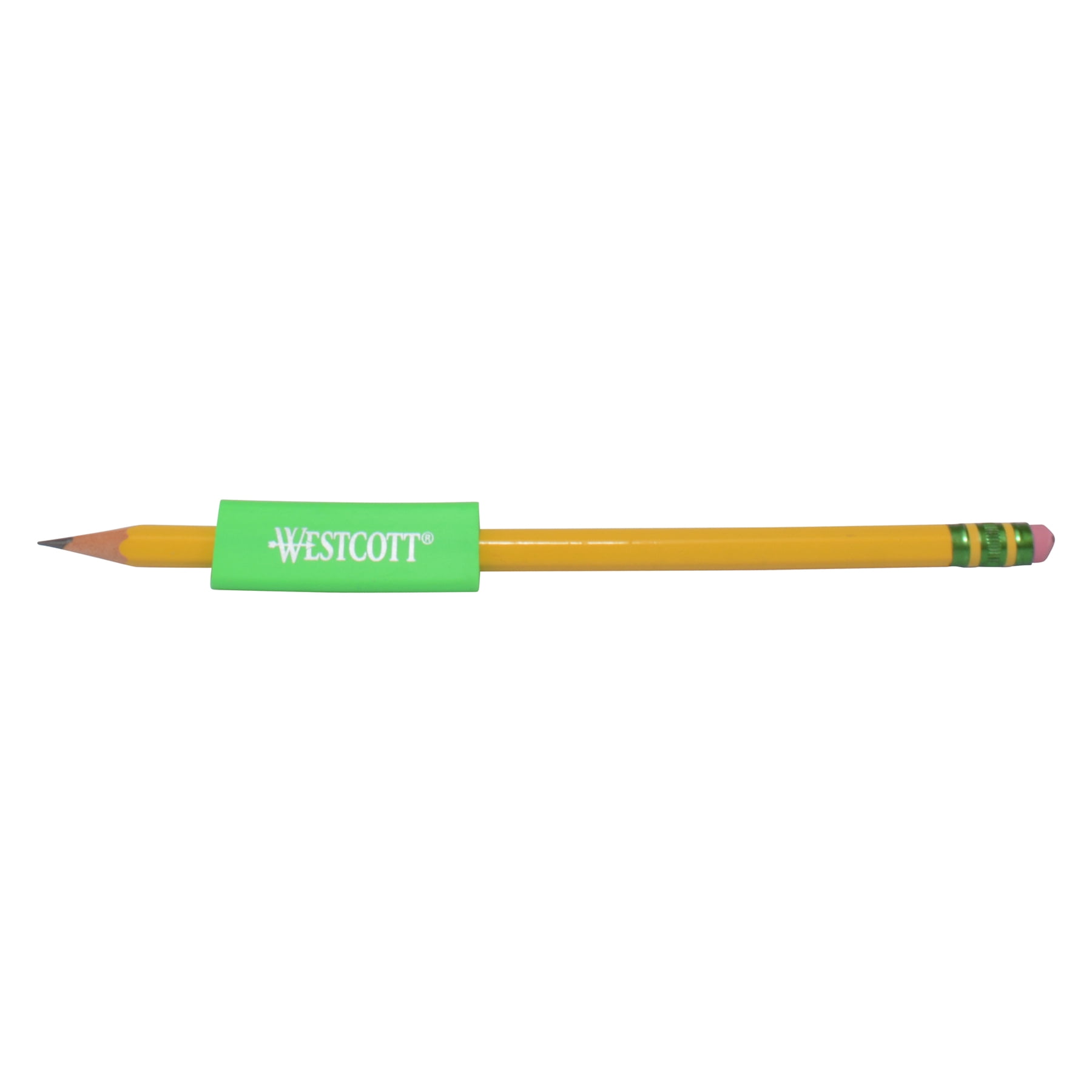 Westcott Erasers Fun Pack, Assorted Colors, 40 Per Pack, 2 Packs