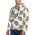 thumbnail image 2 of Hoodies for Men - 70s Disco Ball Long Sleeve Comfrt Men'S Fashion Hoodies & Sweatshirts, Sweatshirts for Men Hoodies Pullover Clothing Clothes with Pouch, 2 of 7