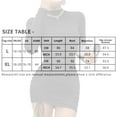 thumbnail image 3 of Women's Sexy Club Ruched Long Sleeve Drawstring Mini Bodycon Dress,Black,l, 3 of 6