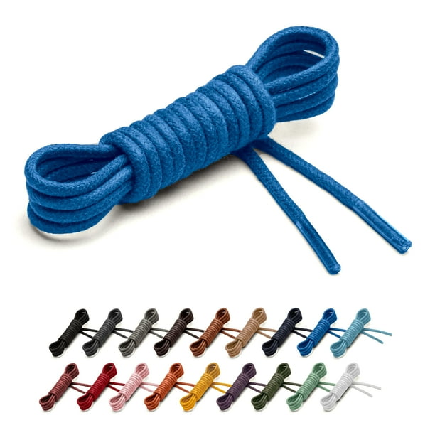 Round cotton shoelaces discount
