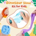 thumbnail image 2 of Slime Kit CHHQLZS Dinosaur Pack de 6 unidades para niños con limo no tóxico, 2 of 8