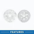 thumbnail image 5 of Unique Bargains Heat Protection Clamping Discs Washer No.N90796501 for Audi A3 2015-2024 Metal Silver Tone 30 Set, 5 of 6