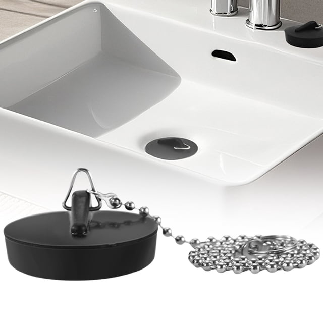 Kitchen Sink Drain Plug, Rubber Stopper tool, Portable Multipurpose Bath Plug, Heat-Resistant Compact Household Accessory, Reliable Water Blocker Device, Long-Lasting Easy installation