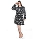 thumbnail image 5 of Vestido floreado Roman Fashion /Tallas Extras, 4222 (Negro flores) negro 36, 5 of 6
