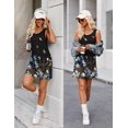 thumbnail image 4 of Ekouaer Sexy Tank Nightgowns for Women Side Slit Lingerie Dress Sleevesless Night Gowns, 4 of 6