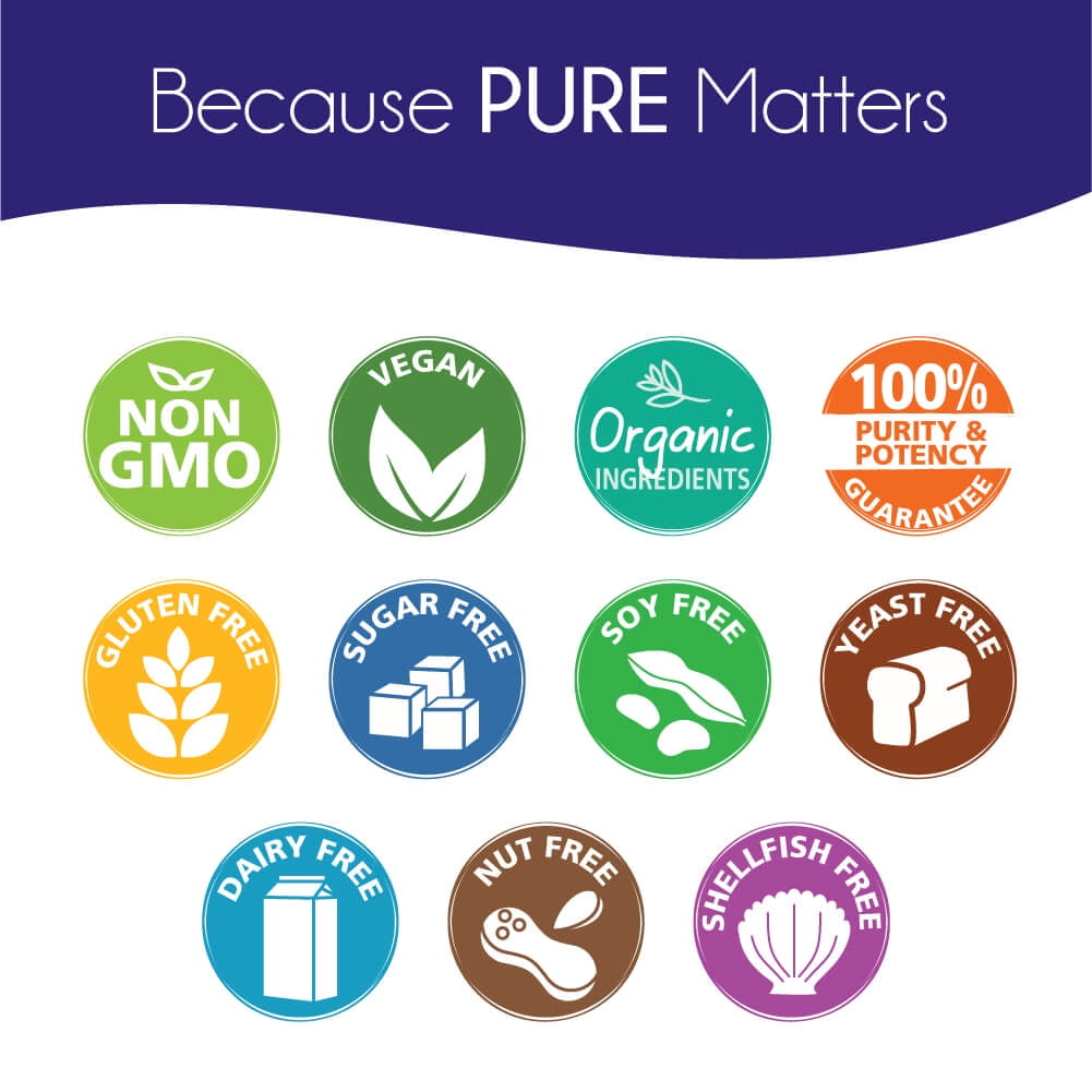 One N Only Multivitamin - One a Day Whole Food Supplement with Superfoods, Minerals, Enzymes, Vitamin D, D3, B12, Biotin by Pure Essence - 60 Tablets