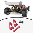 thumbnail image 3 of de piezas fijas de ala trasera Metal para 104001 1:10 camión de telemando coche vehículo o rojo Hugo Ala de la cola del coche RC, 3 of 8