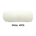 thumbnail image 4 of Moyic 4 uds/400g/bola Chenille hilo de terciopelo dorado hilo tejido a mano bufanda cálida línea hilo de ganchillo tejido a mano Dropshipping Tela de costura y artesanía blanco Moyic HA2981-01B, 4 of 6