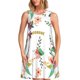 thumbnail image 1 of Easygdp Pretty Floral With Leaves para Vestido Transpirable de Mujer, Vestido Suelto de Manga Corta con Pliegues y Bolsillos para el Verano, 1 of 7