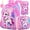 Girls Unicorn Backpack, variant on 3-Pack Unicorn Backpack Set for Girls, 16-Inch Sequin Bookbag with Matching Lunch Box, Sparkle School Bag Set for Elementary & Toddler Kids