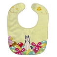 thumbnail image 1 of Babero Caroline's Treasures Multicolor Huevos de Pascua Siberian Occidental Laika Spitz, 1 of 3