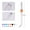 B 1pc Random Color, variant on ERNA Dental Oral Irrigator Replaceable Nozzles Dentist Mouthwash Jet Tips Water Flosser Dentistry Teeth Clean Care Tool