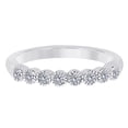 thumbnail image 2 of Mauli Jewels Rings for Women 0.25 Carat Engagement Wedding Band bezel 10K Solid White Gold, 2 of 4