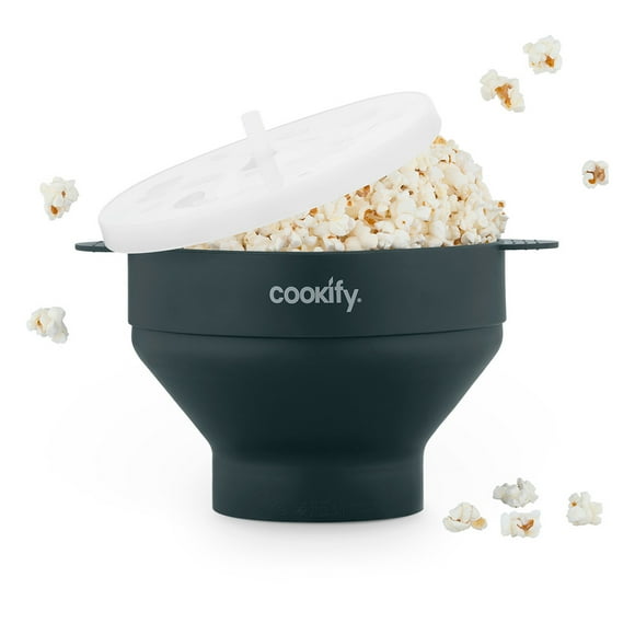 Palomera de Silicona Cookify Plegable con Asas para Microondas