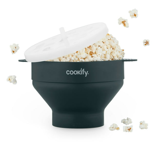 Palomera de Silicona Cookify Plegable con Asas para Microondas