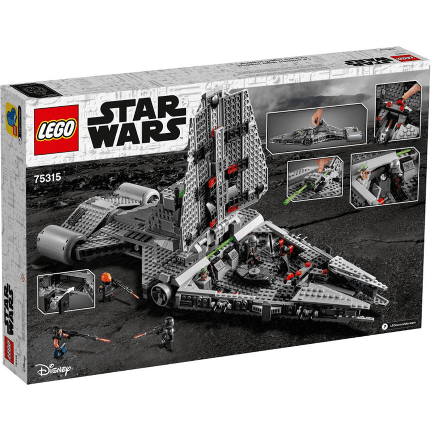 Lego Imperial Light Cruiser Mando and Baby Yoda (1,336 Pieces) Walmart.com