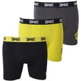 thumbnail image 2 of Tapout Boxer Briefs Solid Cotton Spandex Underpants (Men's) 6 Pack, 2 of 6