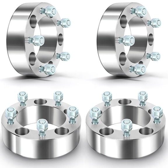 ECCPP fit for 1994-2001 for Dodge Ram 1500 2" 50mm 5x139.7 Wheel Spacers 5 Lug 5x5.5 to 5x5.5 108mm with 1/2" Studs