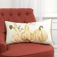 thumbnail image 5 of Rizzy Home Gourds 14" x 26" Down Pillow with Cotton Duck Cover-Multi-Color, 5 of 5