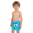 thumbnail image 4 of Pantalones cortos de bolsillo para niños con cordón elástico estampado casual traje de baño pantalones de cinco puntos, 4 of 8