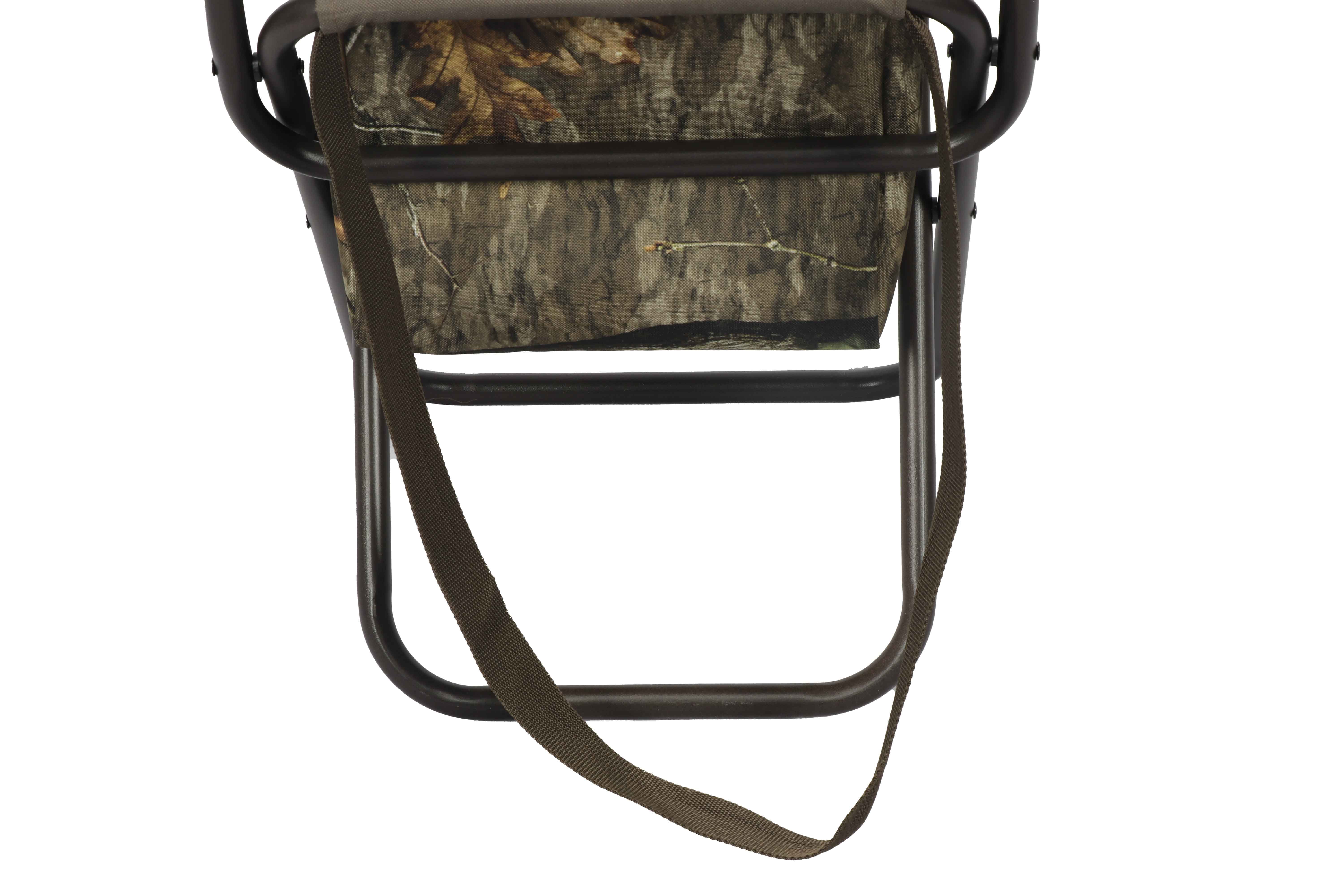 Mossy Oak Hunting Dove Chair with Storage Camouflage Adult Polyester Fabric Walmart